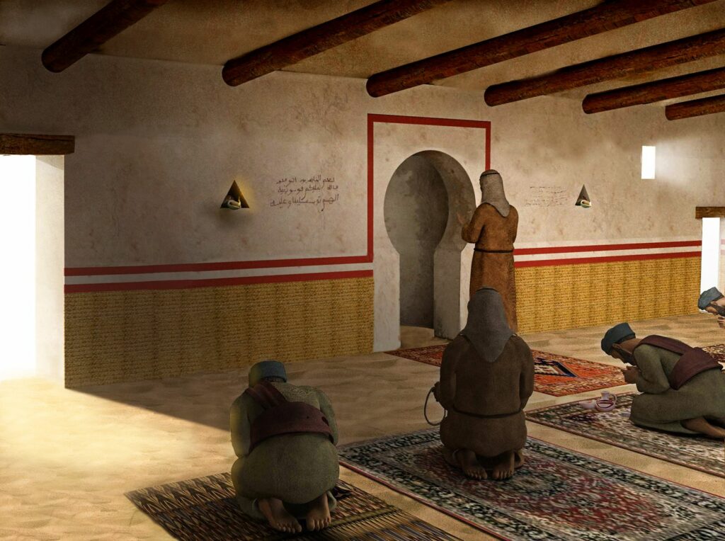 Recreación virtual celda oratorio M-III