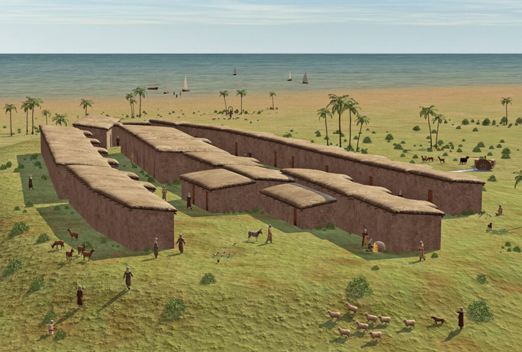 Recreación virtual en base a los restos exhumados